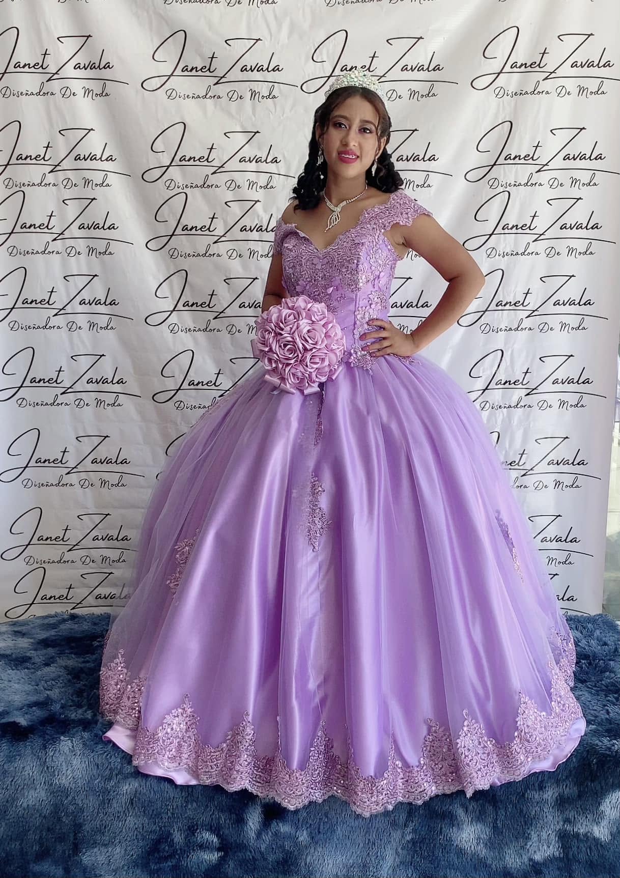 Vestido alta noche gala Janet Zavala