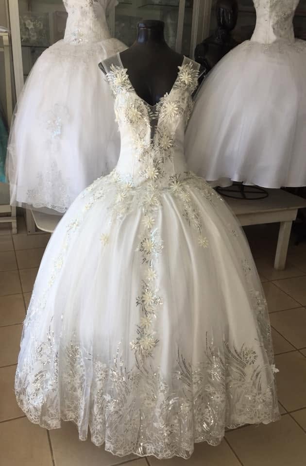 Vestido bordado artesanal Chiapas